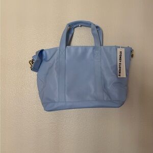 Stoney Clover Lane Powder Blue Tote with Top Handles